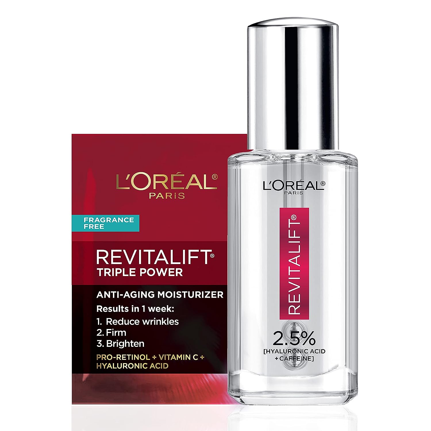 L'Oréal Paris Revitalift Hyaluronic Acid + Caffeine Hydrating Eye Serum 